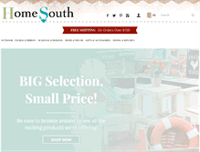 Tablet Screenshot of homesouthstores.com